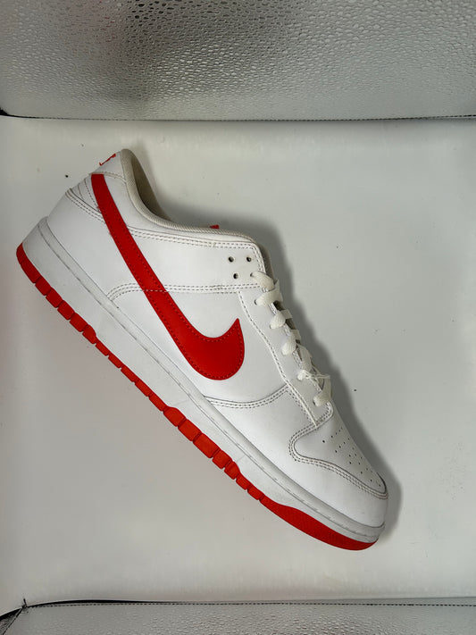 Nike Dunk low “white picante red”