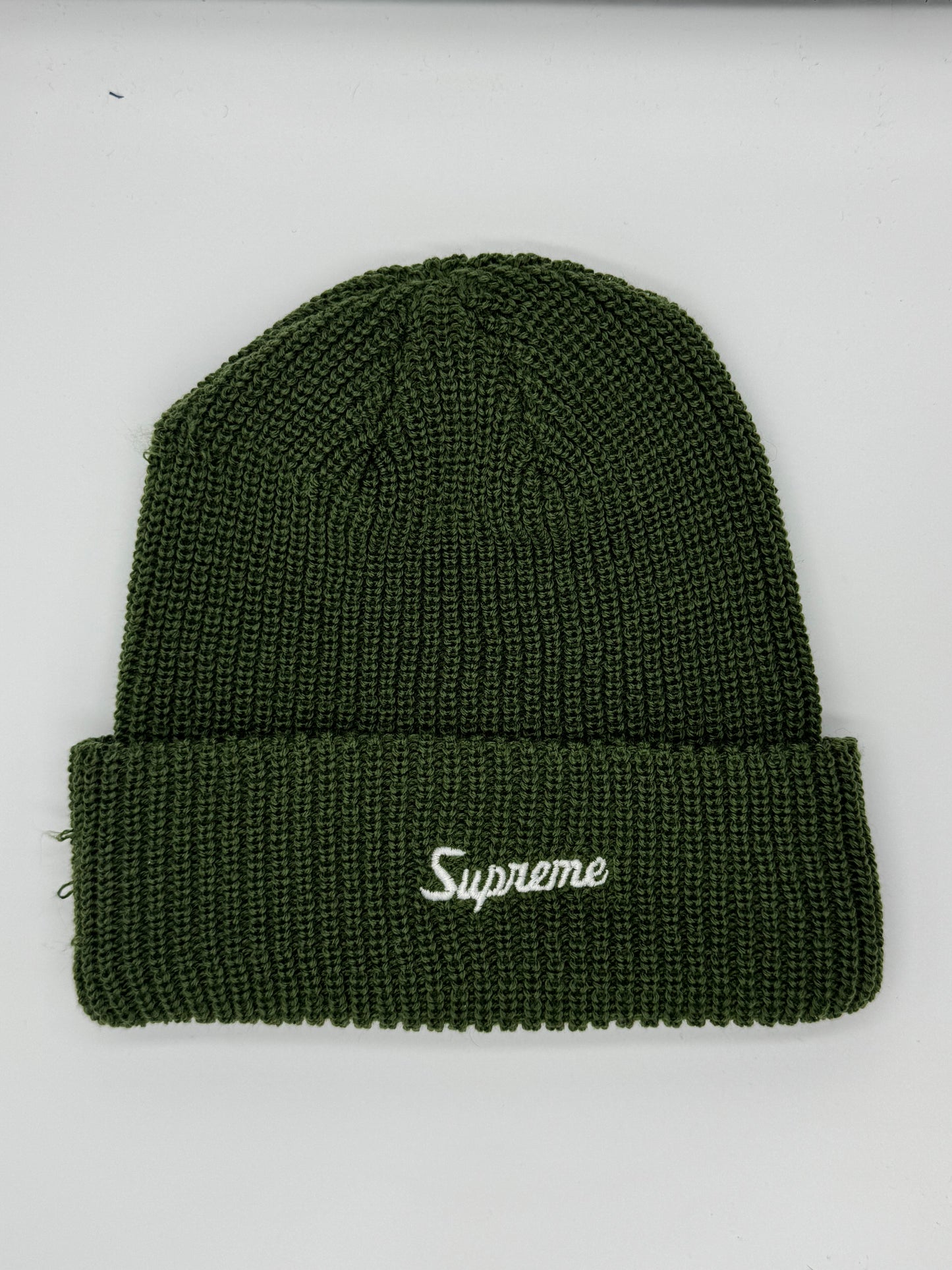 Supreme Loose Gauge Beanie (green)