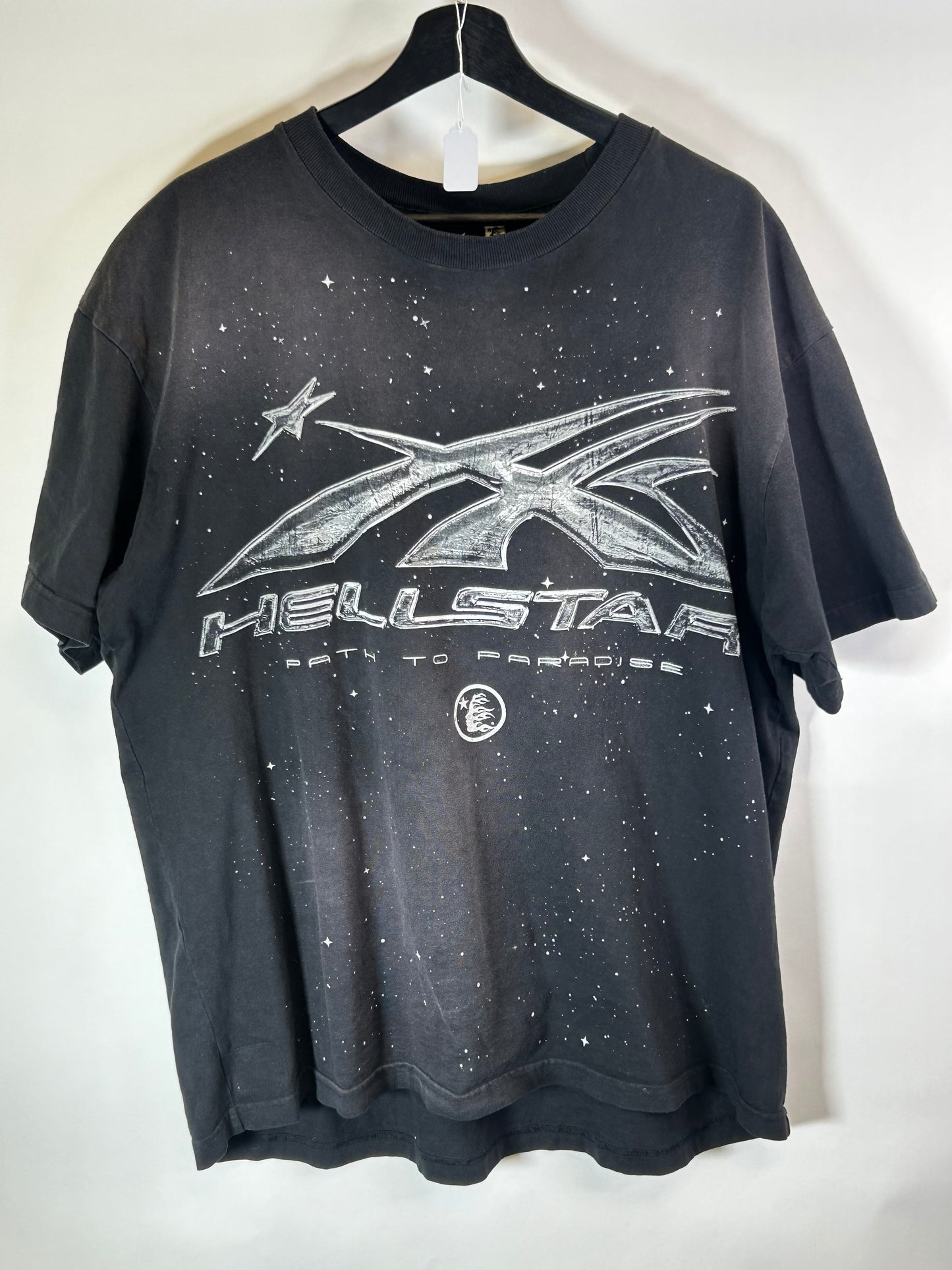 Hellstar galaxy chrome logo