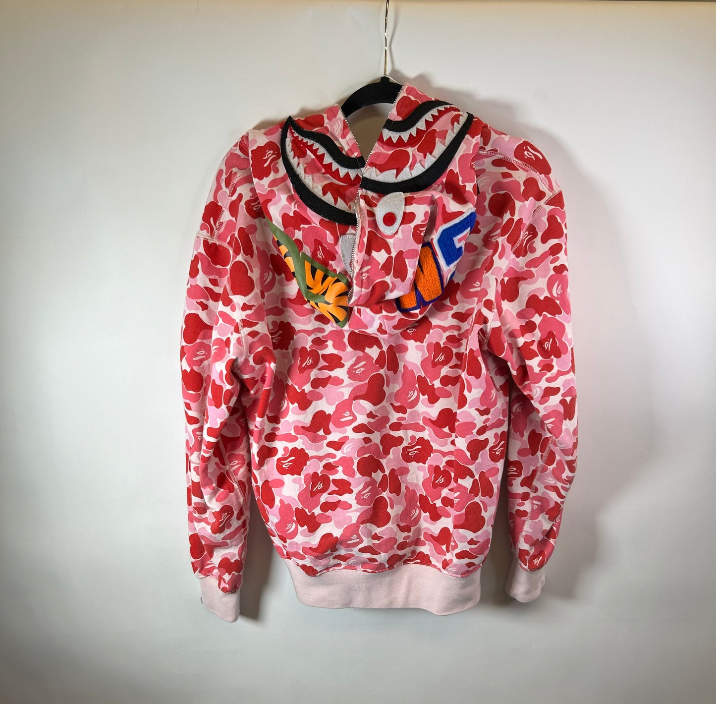 BAPE ABC Camo Shark Full Zip “Pink”