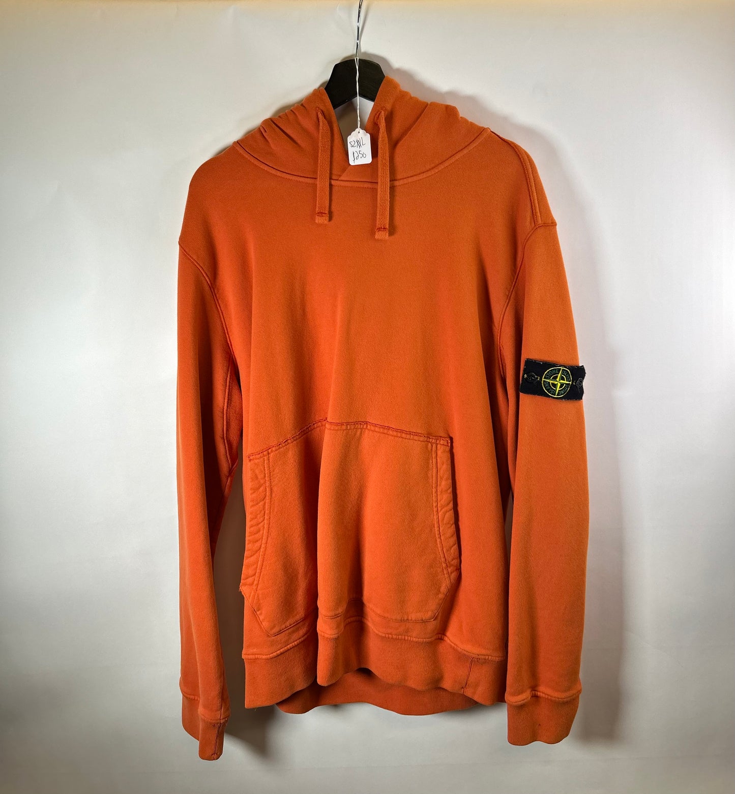 Stone Island Orange Hoodie