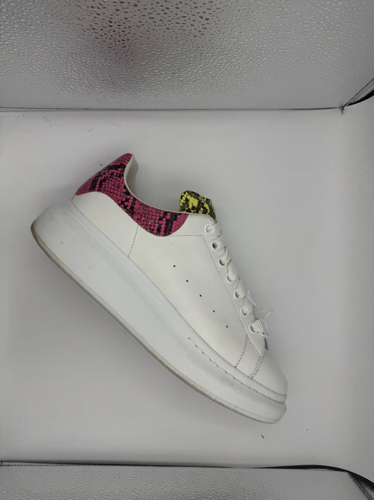 Alexander McQueen “Snake Skin Pink/Yellow”