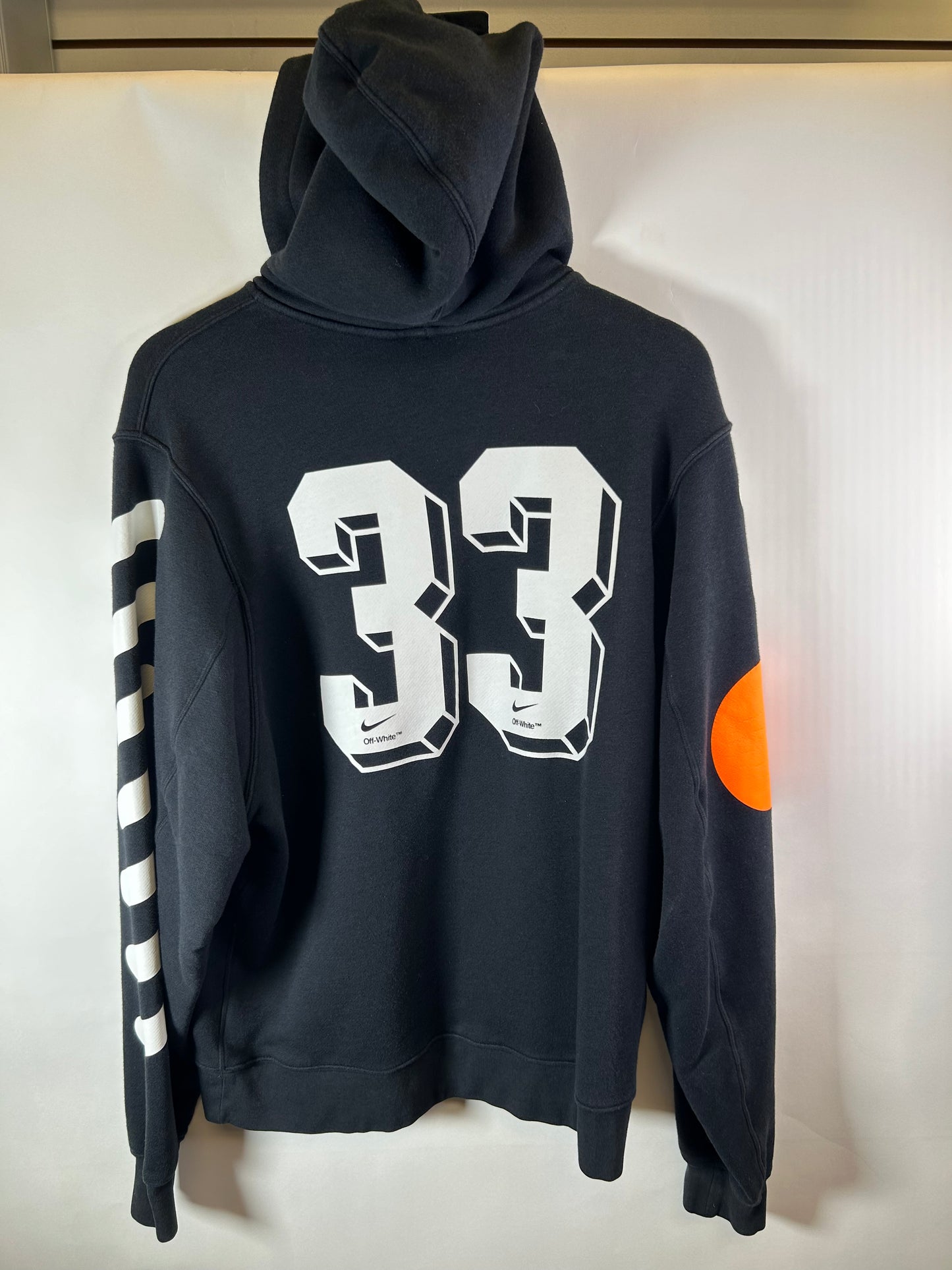 Off White x Nike Hoodie “white black”