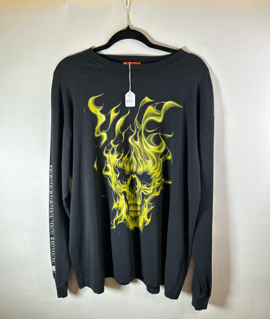 Heron Preston Fire Skull