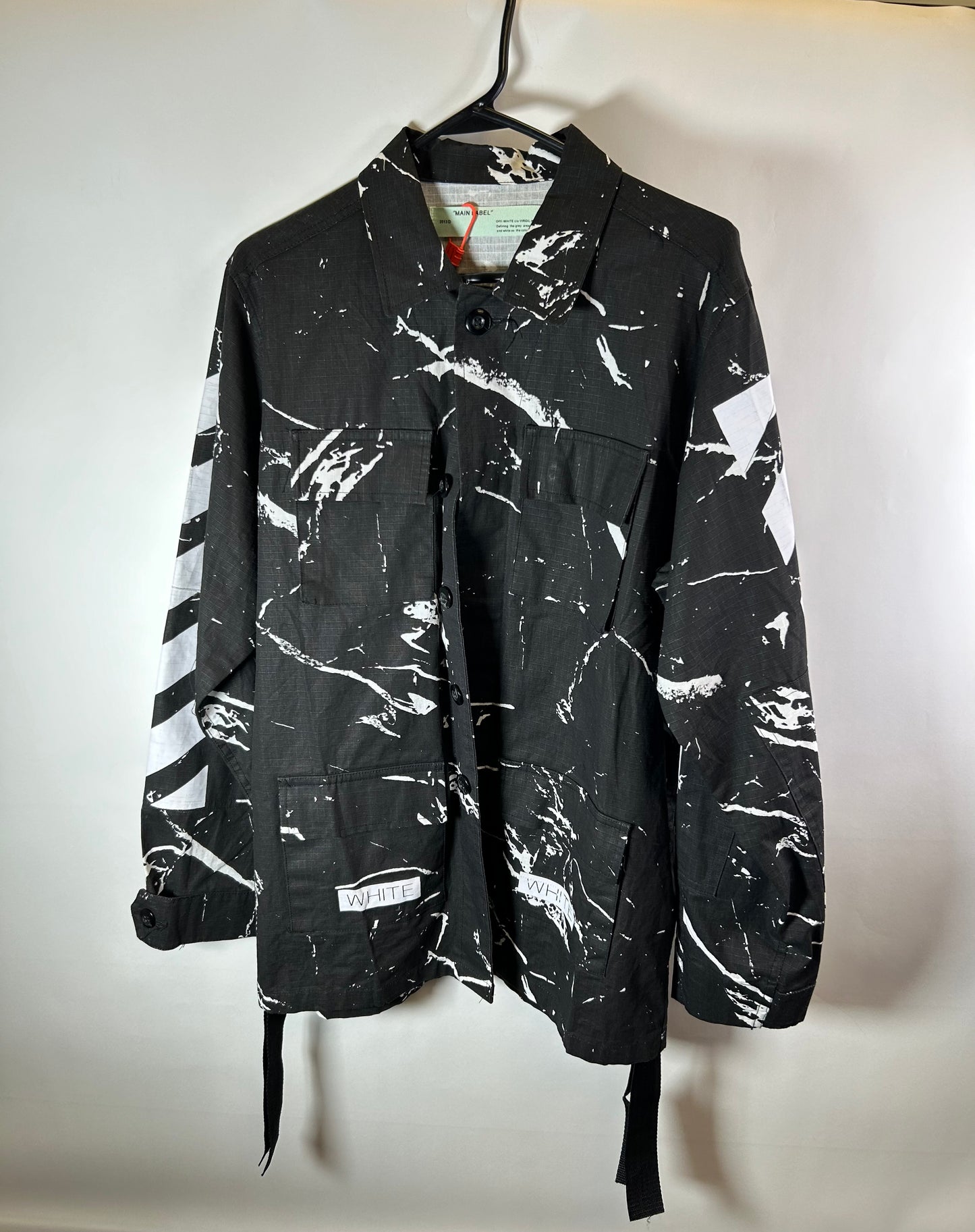 Off White Marble Jacket