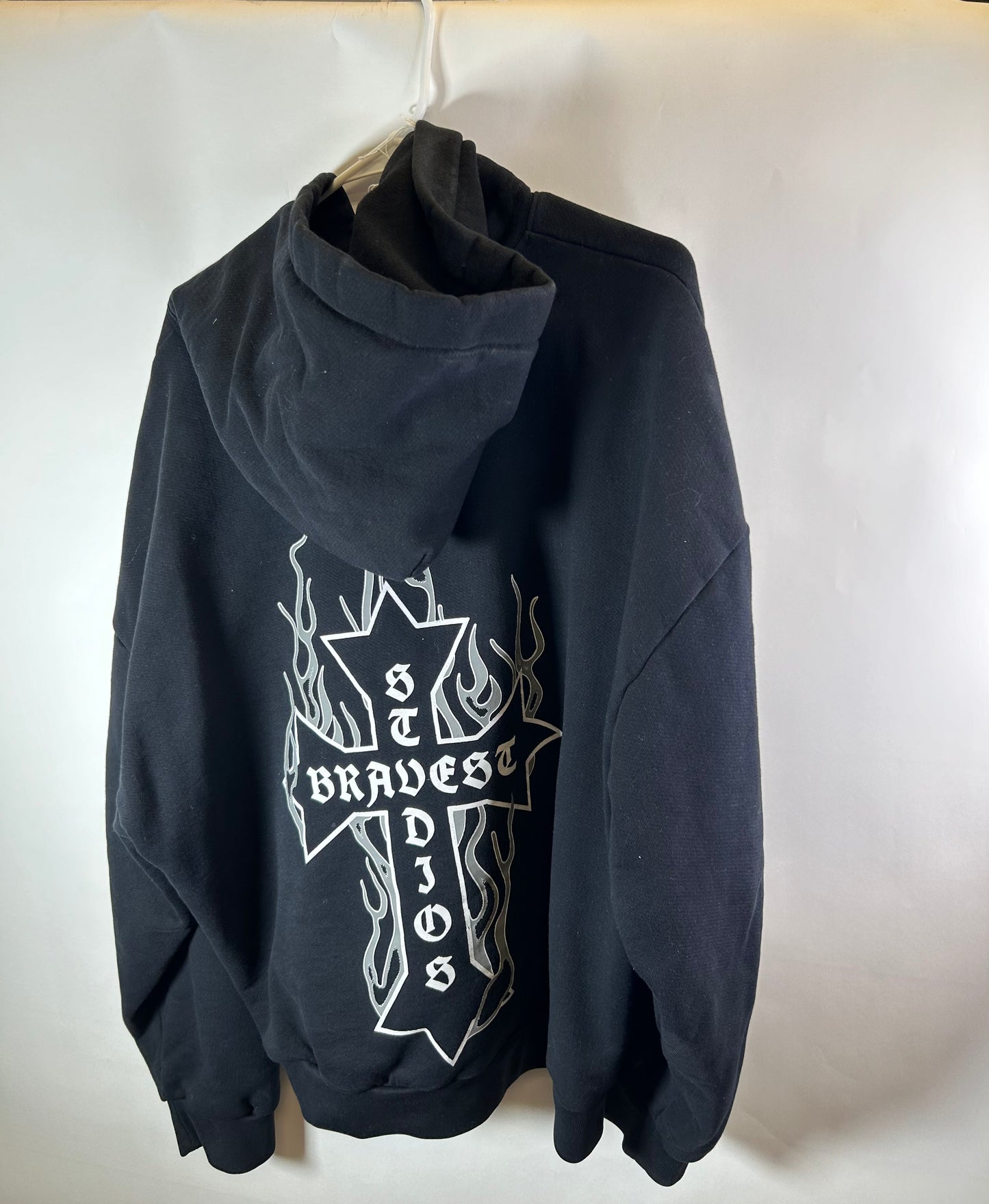 Bravest Studios Black Hoodie