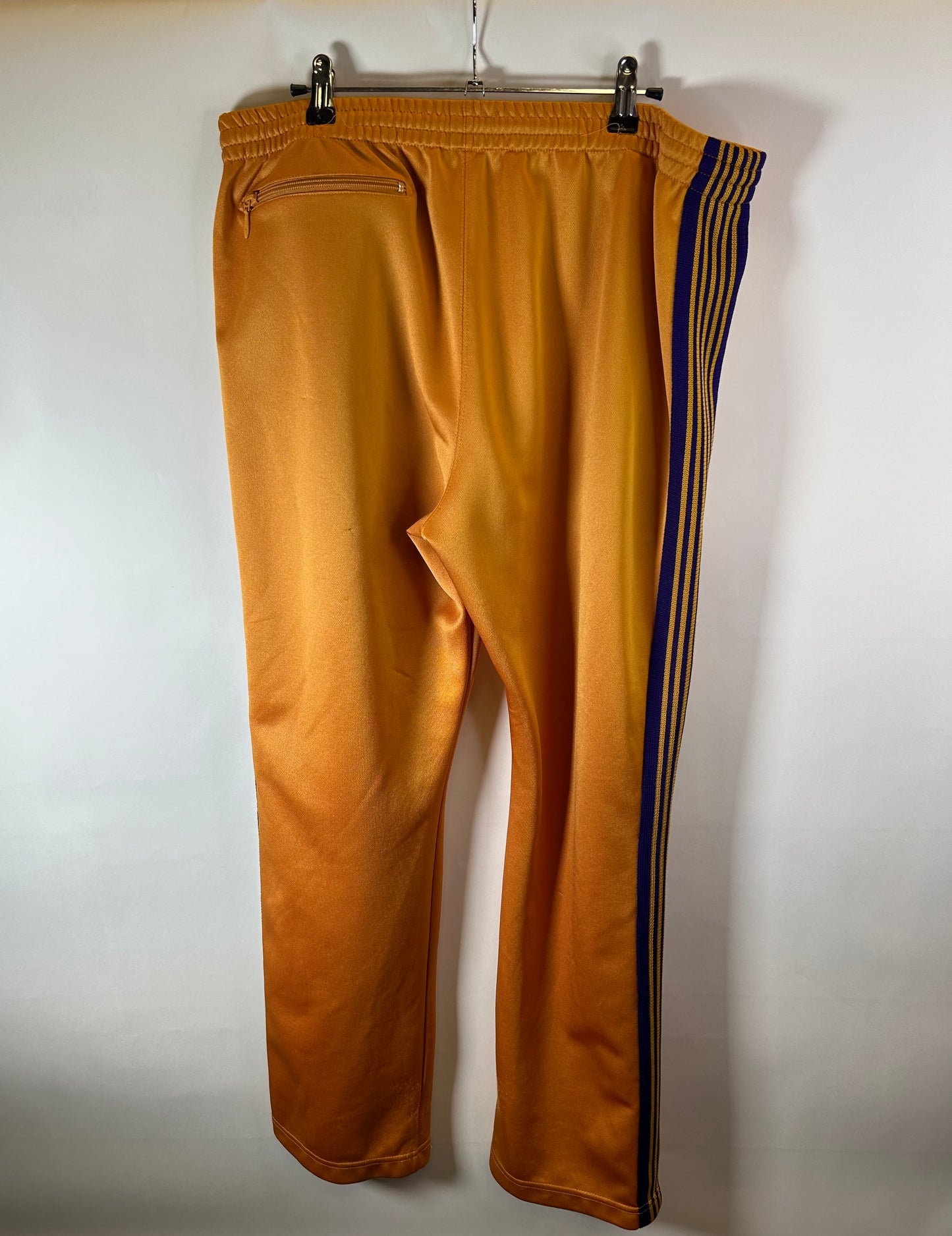 Needles Narrow Smooth Track Pants “ Orange”