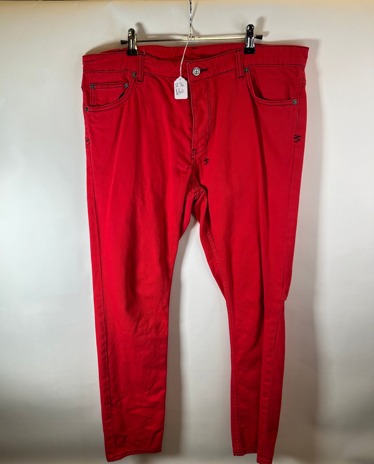 KSUBI Red Jeans