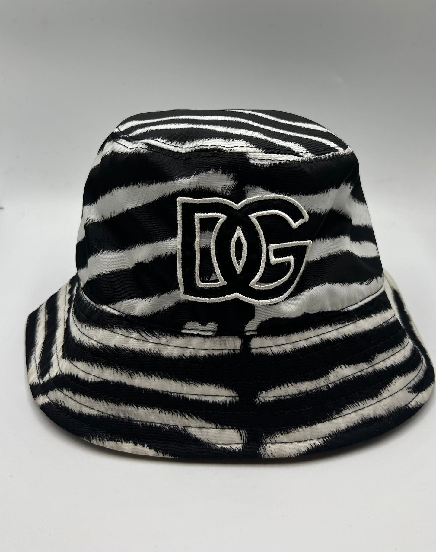 Dolce & Gabbana Zebra Pattern Bucket Hat