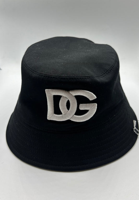 Dolce & Gabbana White Black Bucket Hat