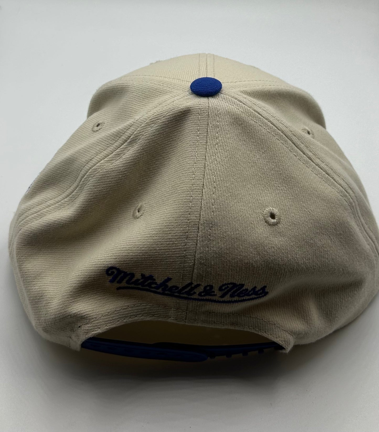 ANTI SOCIAL CLUB X MITCHELL AND NESS HAT “CREAM BLUE”