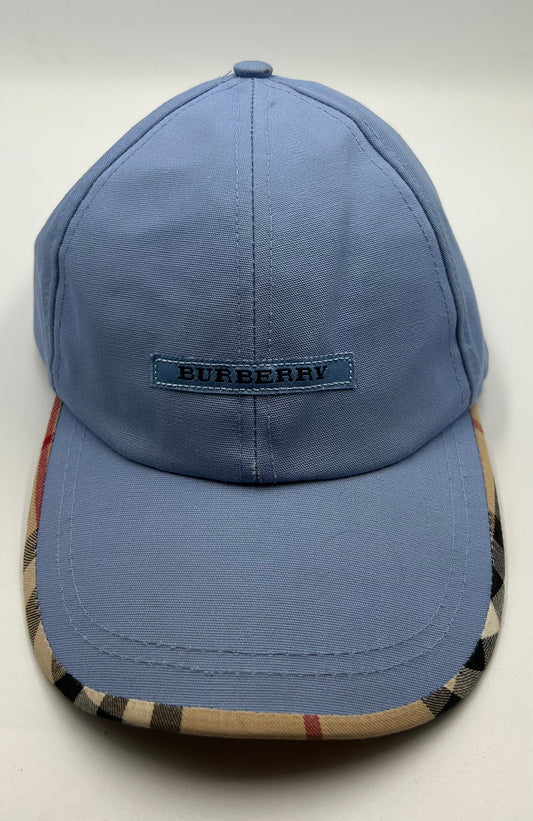 BURBERRY BABY BLUE CAP