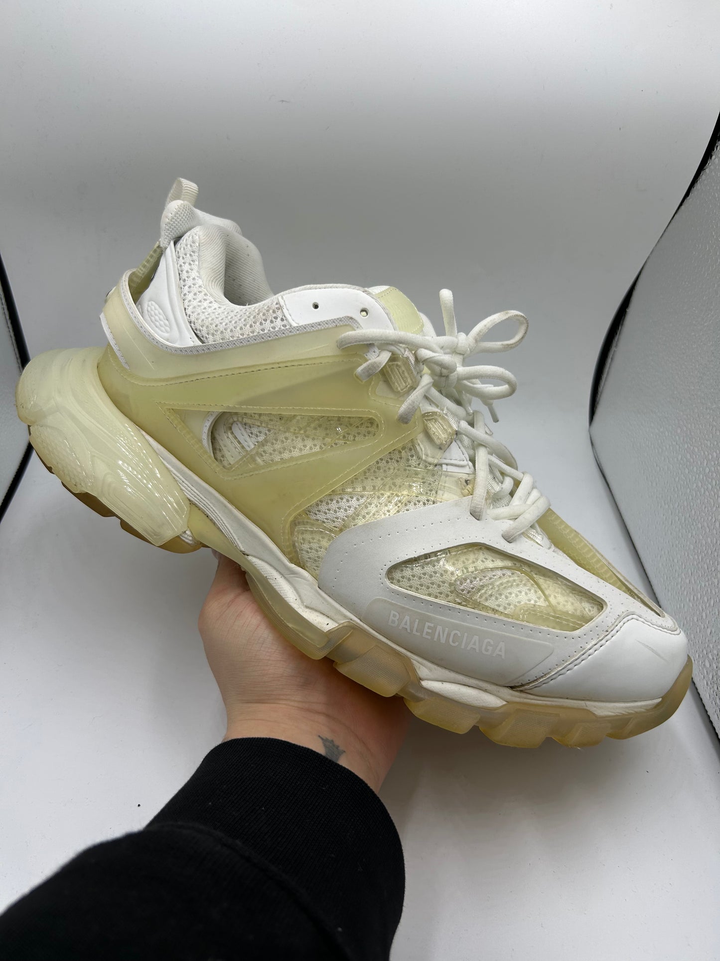 BALENCIAGA TRACK “WHITE CREAM”