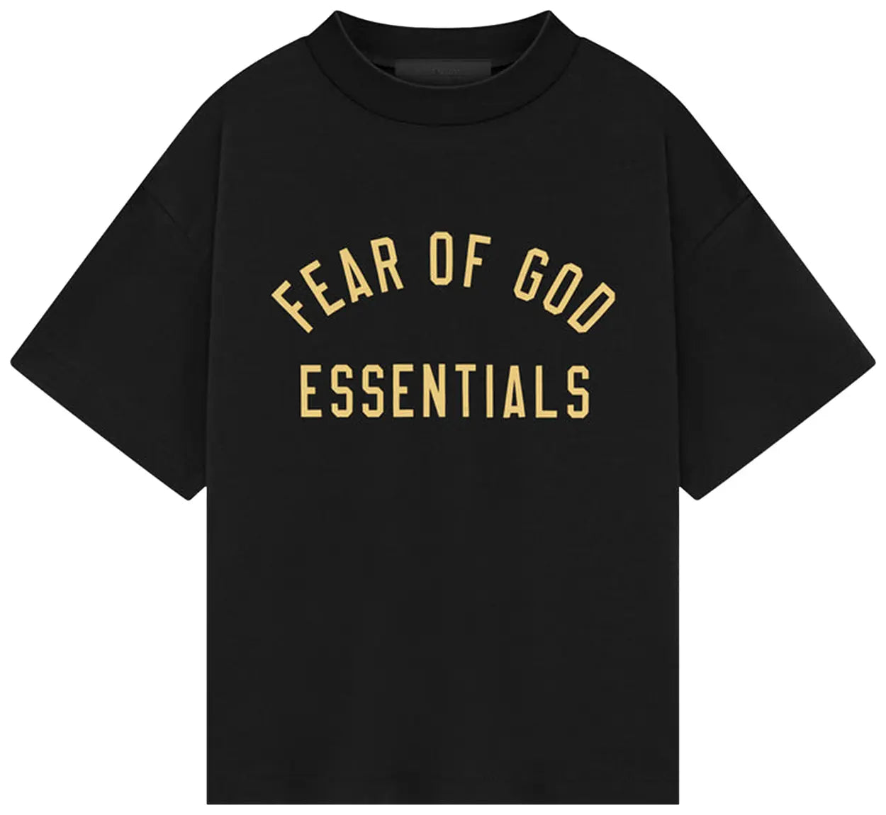 FEAR OF GOD ESSENTIAL T-SHIRT TRI BLEND "BLACK"