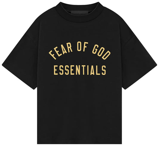 FEAR OF GOD ESSENTIAL T-SHIRT TRI BLEND "BLACK"