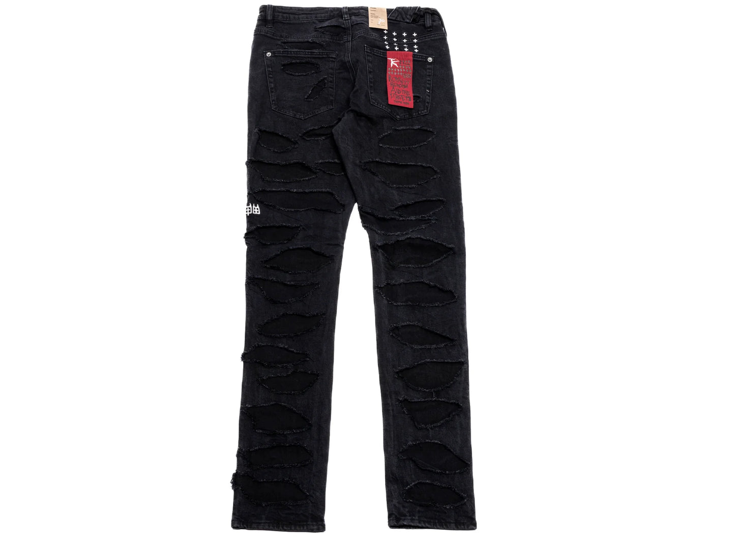 KSUBI X TRIPPIE REDD EDITION CHITCH SHREDDEDD JEANS