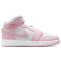JORDAN 1 MID "PINK FOAM FIRE RED"