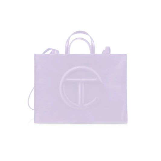 TELFAR LAVENDER LARGE BAG