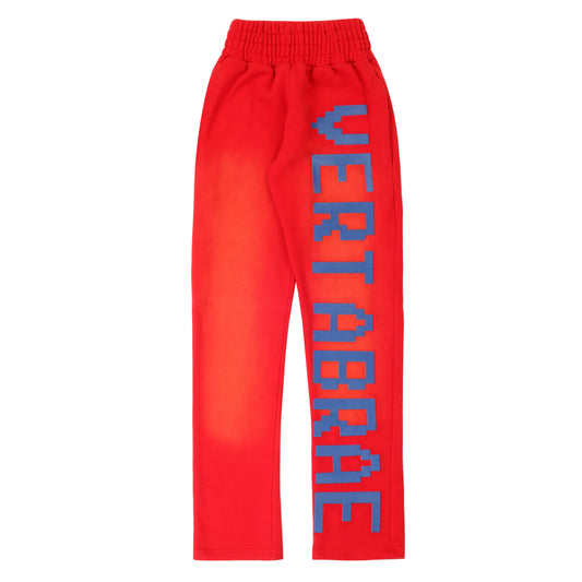 VERTABRAE PANTS "RED BLUE"