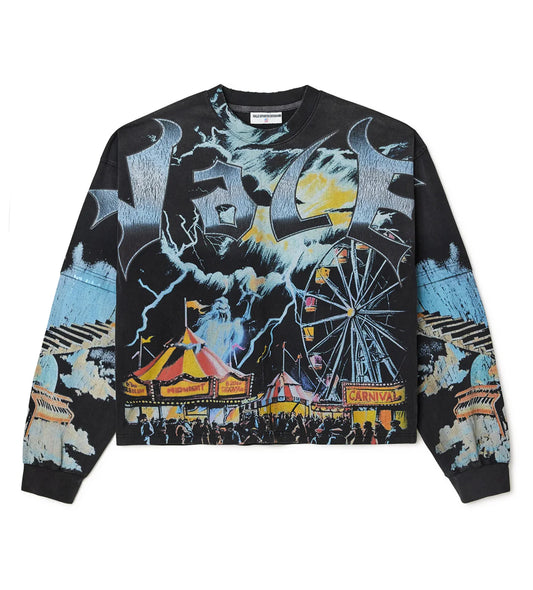 VALE FOREVER FESTVAL L/S TEE BLACK