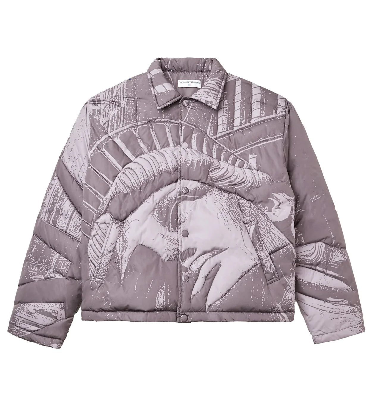 VALE FOREVER NEW YORK PUFFER JACKET GREY